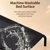 Elevated Portable Pet Bed with Removable Washable Design