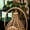 Handwoven Rattan Hanging Basket Pet Bed