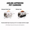 Portable Pet Carrier for Small Dogs and Cats