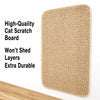 Wall-Mount Cat Scratcher Pad for Vertical Scratching