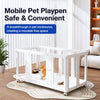 Movable Indoor Dog Playpen