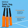 Textured Silicone Tug Stick Dog Toy
