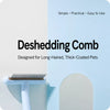 Long-and-Short Tooth Pet Grooming Rake Comb for Dogs and Cats