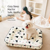 Cotton-Linen Pet Bed Mat for Dogs & Small Pets