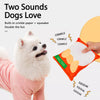 Potato Chip Plush Crinkle Toy for Dogs and Cats
