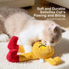 Fleece Catnip Squeaky Pet Toy