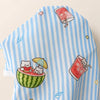 Printed Mesh Four-Leg Dog Shirt for Summer