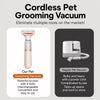 Pet Grooming Vacuum and Blow Dryer with Deshedding Brush