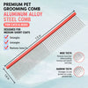Stainless Steel Cat & Dog Grooming Comb
