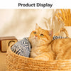 Woven Rattan Cat Bed for Cats and Small Dogs