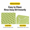 Large Double-Layer Cat Litter Mat with Cut-to-Fit Design