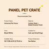 Indoor Metal Pet Playpen with Door and Roof for Cats & Small Dogs