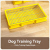 Dog Potty Training Tray with Reinforced Grid