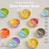 Slow-Feed Pet Bowl for Dogs and Cats