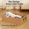 Cardboard Cat Scratcher and Bed