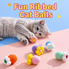 Flower Bell Ball Cat Toy with Cotton Rope
