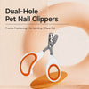 Cat Nail Clippers with Dual-Size Round Openings