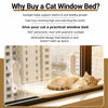 Suction-Cup Window-Mounted Cat Hammock Bed