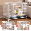 Stackable Resin Pet Crate with Toilet Tray for Indoor Use