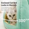 Enclosed Cat & Dog Bed House – Cozy All-Season Pet Bed