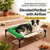 Elevated Pet Bed with Removable Cover – U- and L-Shaped