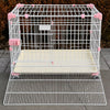 Stackable Metal Dog Crate with Sliding Door