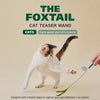 Cat Teaser Wand with Foxtail Attachments