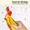 Long Latex Squeaky Dog Toy for Small and Medium Dogs
