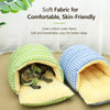 Enclosed Pet Bed with Open Entry for Cats & Dogs