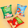 Potato Chip Plush Crinkle Toy for Dogs and Cats