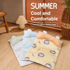Cartoon-Print Pet Mat for Dogs and Cats