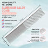Stainless Steel Cat & Dog Grooming Comb