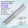 Stainless Steel Cat & Dog Grooming Comb