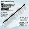 Stainless Steel Cat & Dog Grooming Comb