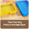 Dog Potty Training Tray with Reinforced Grid