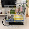 Heavy-Duty Galvanized Steel Dog Kennel for Indoor & Outdoor Use
