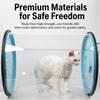 Transparent Rolling Cat Carrier