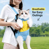 Front-Carry Pet Carrier Backpack for Cats and Small Dogs