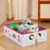 Cardboard Cat Scratcher and Bed