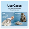 Long-and-Short Tooth Pet Grooming Rake Comb for Dogs and Cats
