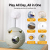 5-in-1 Planet Tumbler Cat Toy with Teaser Wand