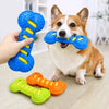 Double-Layer Squeaky Bone Chew Toy for Large Dogs