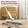 Pet Hair and Water Scraper with Telescoping Handle