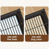 Drawer-Style Dog Potty Tray for Small, Medium, and Large Dogs