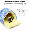 Semi-Enclosed Washable Bed for Cats and Small Dogs