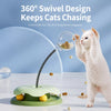 Interactive Cat Toys with Treat Spinner, Wand & Yarn Balls