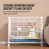 Stackable Resin Pet Crate with Toilet Tray for Indoor Use
