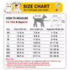 Four-Legged Polar Fleece Coat for Small Dogs and Cats