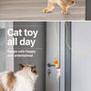 Hanging Feather Teaser Wand Toy for Cats