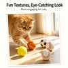 Interactive Cat Ball Toy – 6 cm Sports Ball Design